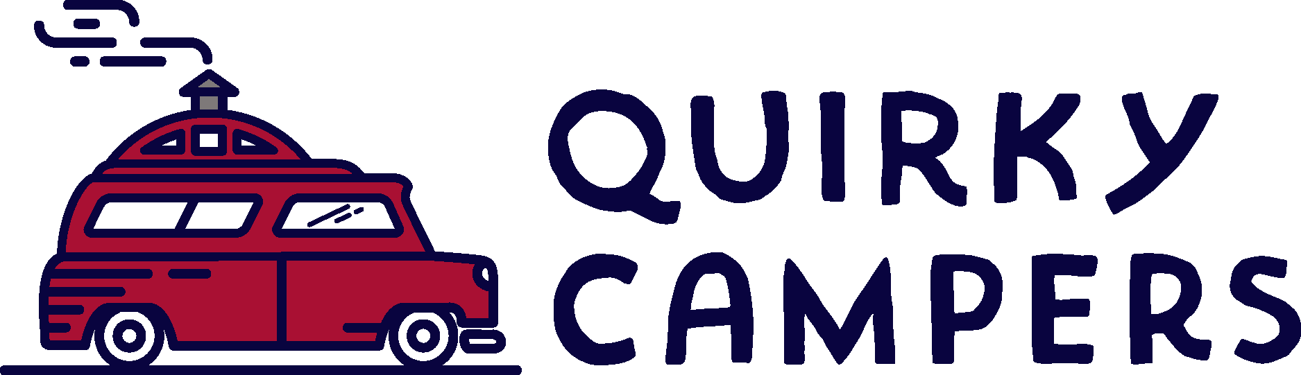 Quirky Campers Logo Vector Logo